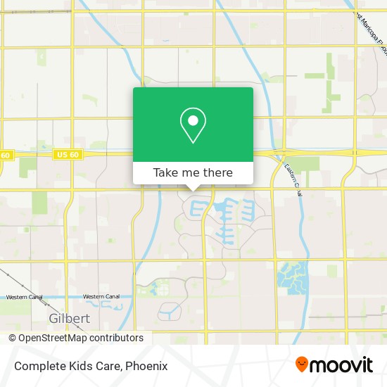 Complete Kids Care map