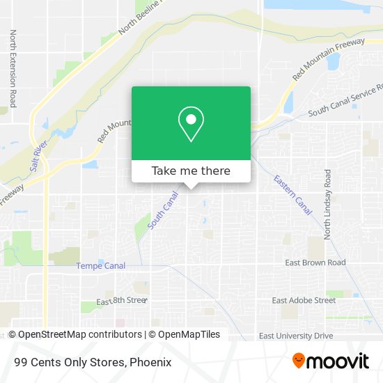 99 Cents Only Stores map