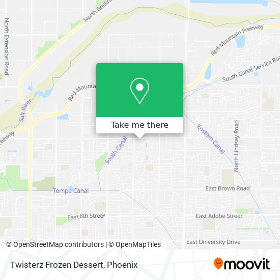 Twisterz Frozen Dessert map