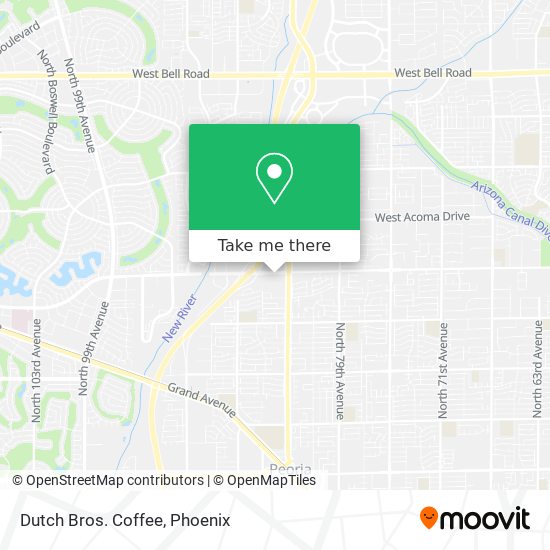 Dutch Bros. Coffee map