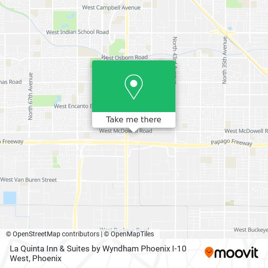 La Quinta Inn & Suites by Wyndham Phoenix I-10 West map