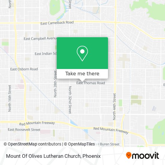 Mapa de Mount Of Olives Lutheran Church