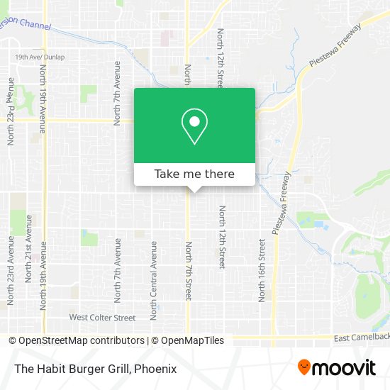 Mapa de The Habit Burger Grill