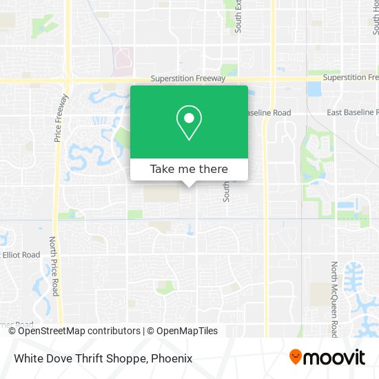 White Dove Thrift Shoppe map