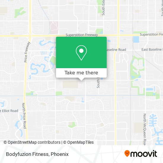 Bodyfuzion Fitness map