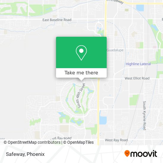 Safeway map