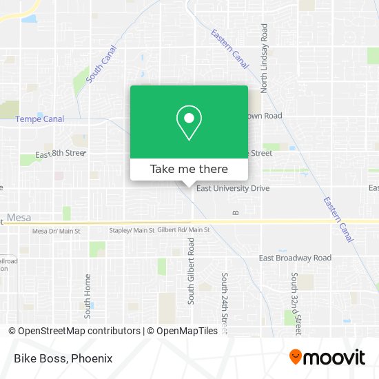Bike Boss map