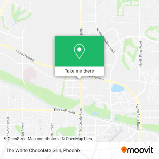 The White Chocolate Grill map