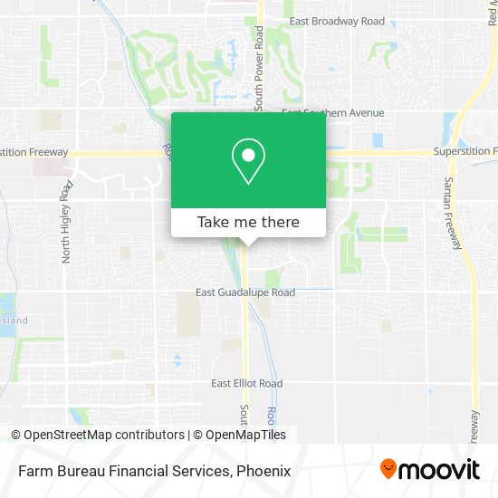 Farm Bureau Financial Services map