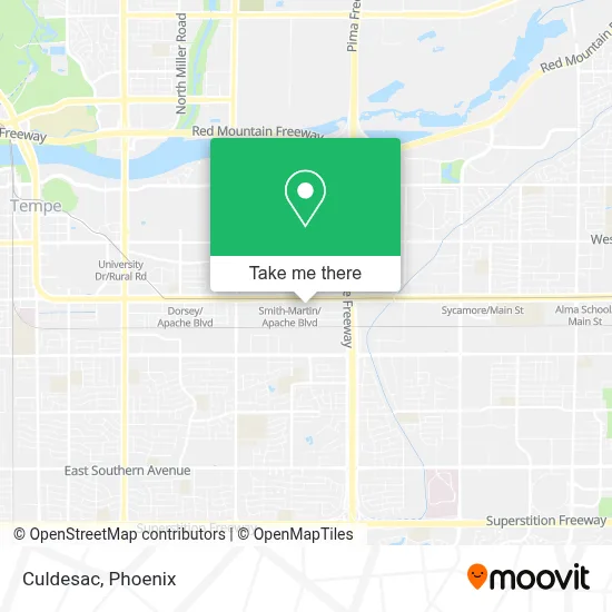 Culdesac map