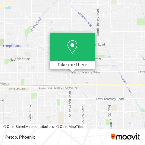 Petco map