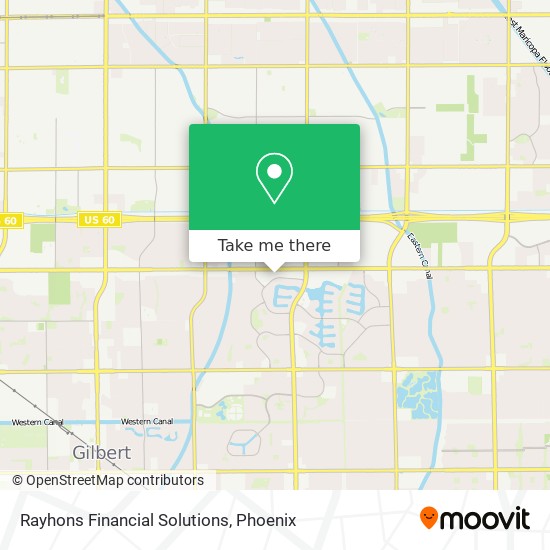 Rayhons Financial Solutions map