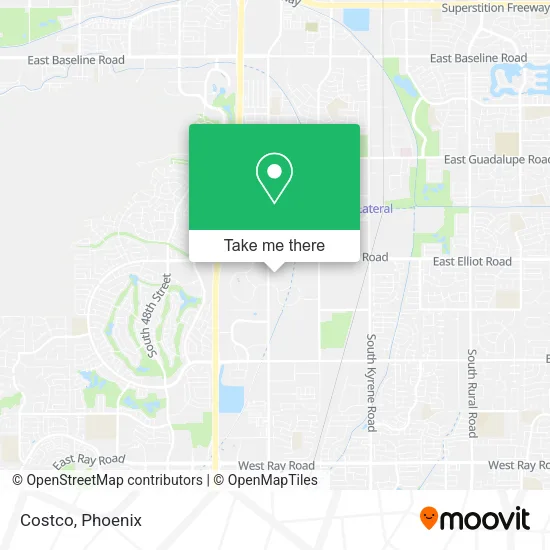 Costco map