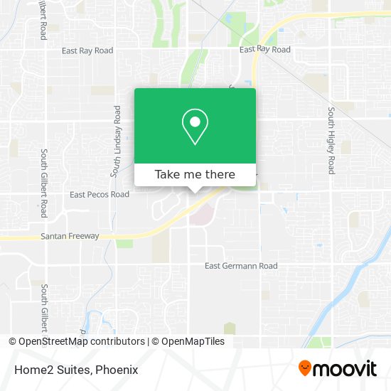 Home2 Suites map