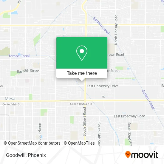 Goodwill map