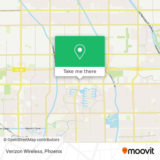 Verizon Wireless map