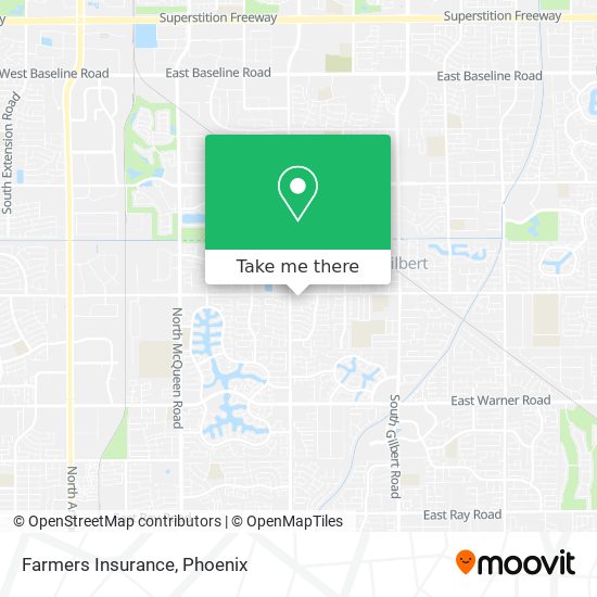 Farmers Insurance map