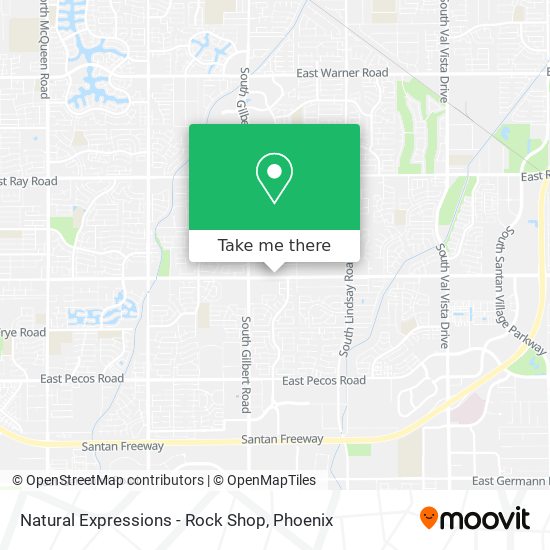 Natural Expressions - Rock Shop map