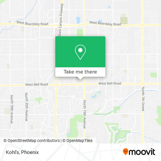 Kohl's map