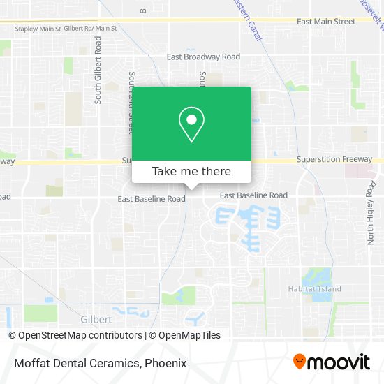 Mapa de Moffat Dental Ceramics