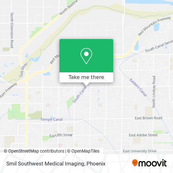 Mapa de Smil Southwest Medical Imaging