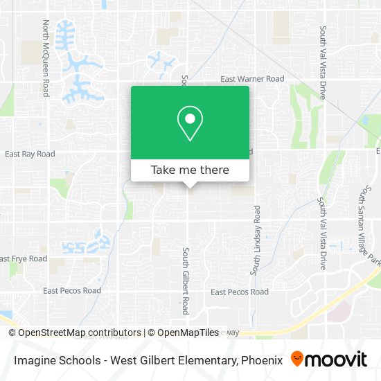 Imagine Schools - West Gilbert Elementary map