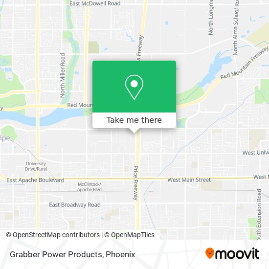 Grabber Power Products map