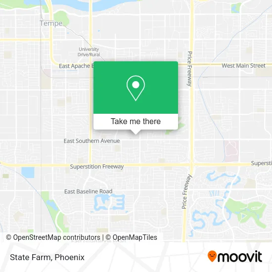 State Farm map