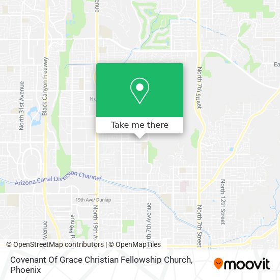 Mapa de Covenant Of Grace Christian Fellowship Church