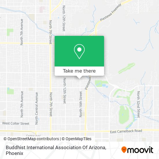 Mapa de Buddhist International Association Of Arizona