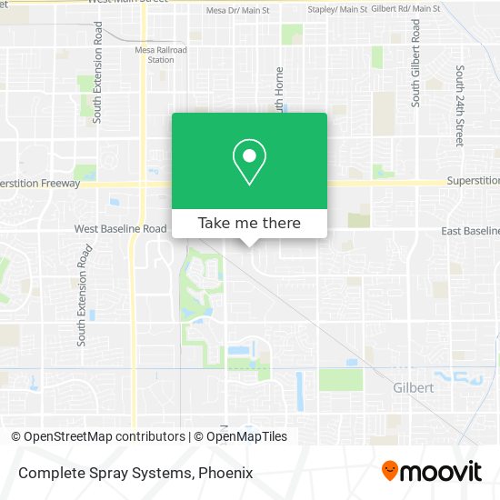 Complete Spray Systems map