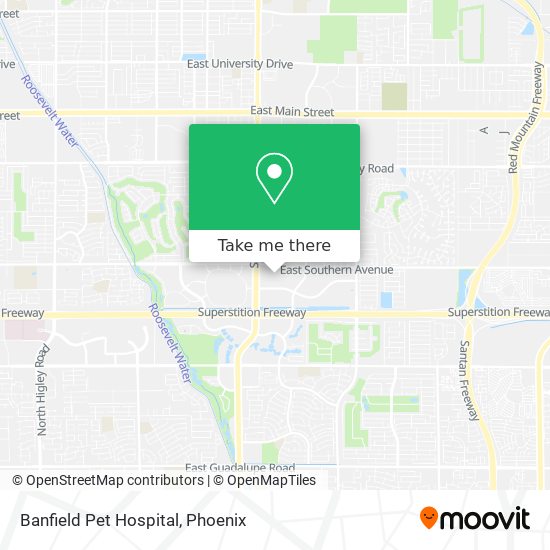 Banfield Pet Hospital map