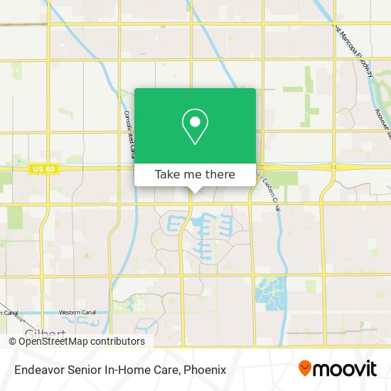 Endeavor Senior In-Home Care map