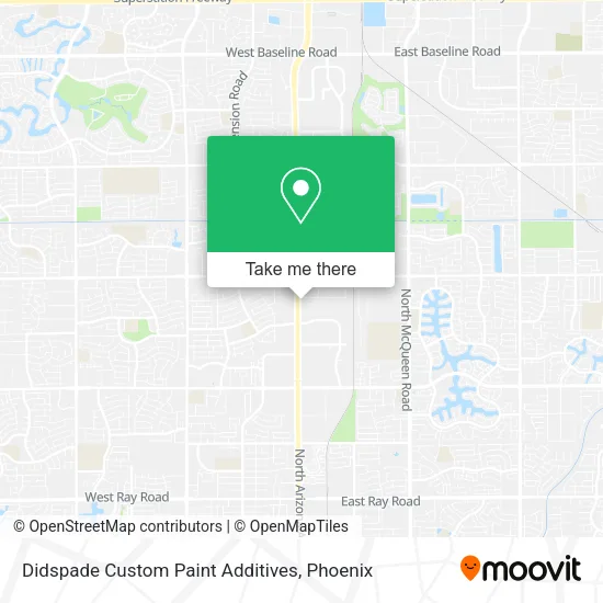 Mapa de Didspade Custom Paint Additives