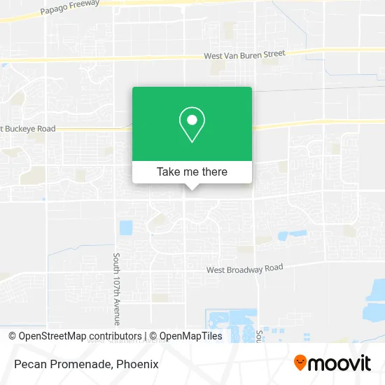 Pecan Promenade map