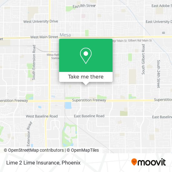 Lime 2 Lime Insurance map