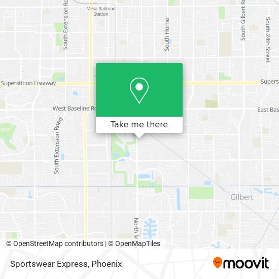 Sportswear Express map