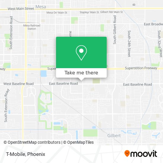 T-Mobile map