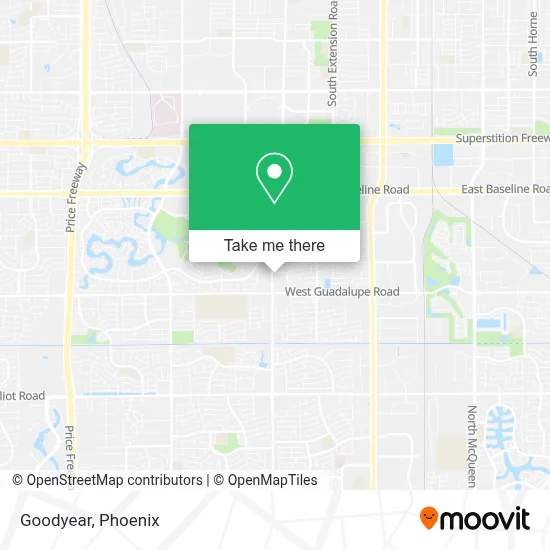 Goodyear map