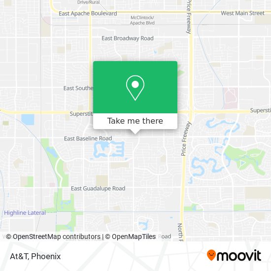 At&T map