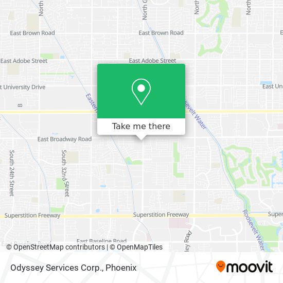 Mapa de Odyssey Services Corp.