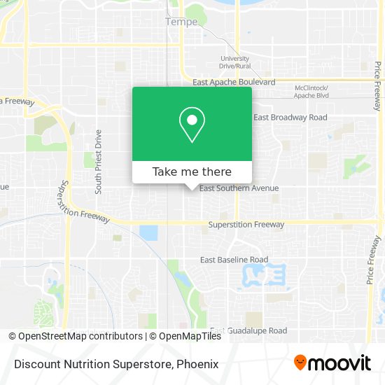 Discount Nutrition Superstore map