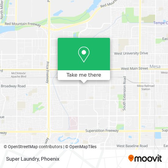 Mapa de Super Laundry