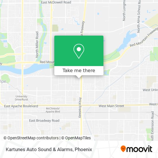 Kartunes Auto Sound & Alarms map