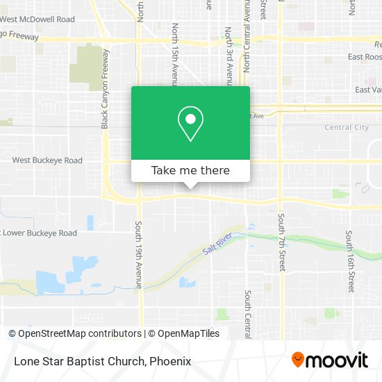 Mapa de Lone Star Baptist Church