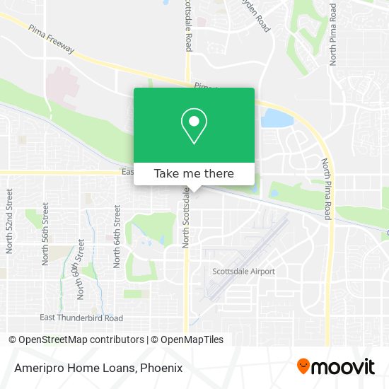 Ameripro Home Loans map