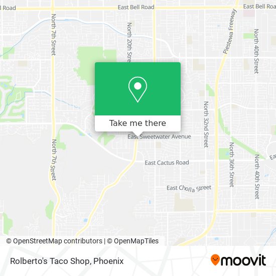 Rolberto's Taco Shop map