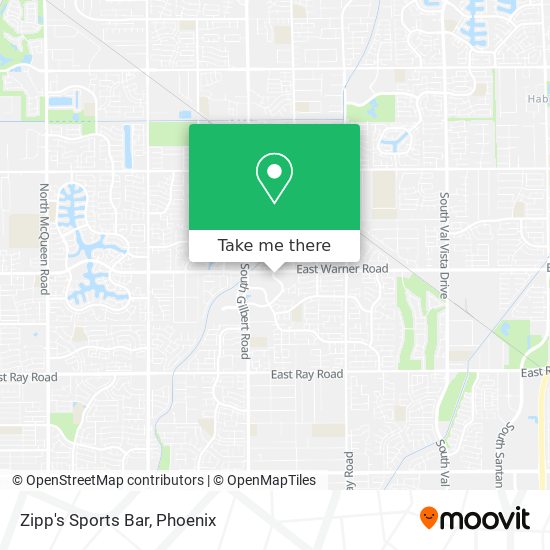 Mapa de Zipp's Sports Bar