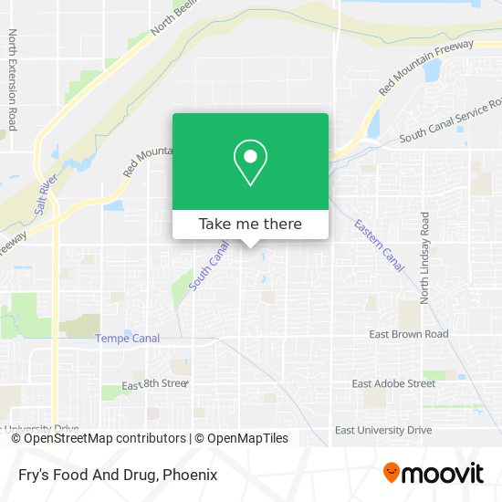Fry's Food And Drug map