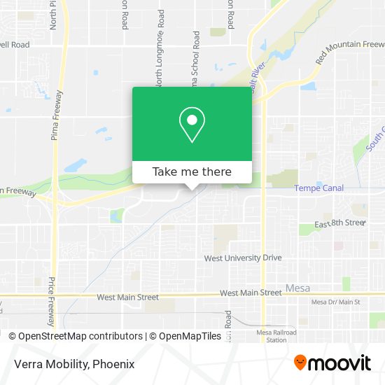 Verra Mobility map